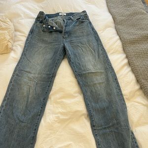 Pistola ultra high rise size 27 straight leg Jean